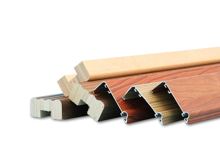 Nẹp dán cạnh gỗ công nghiệp nhiều màu, góc nhìn khác